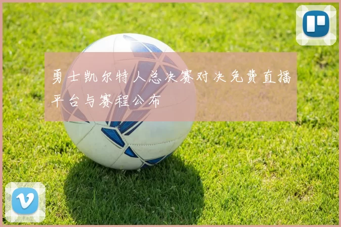 勇士凯尔特人总决赛对决免费直播平台与赛程公布